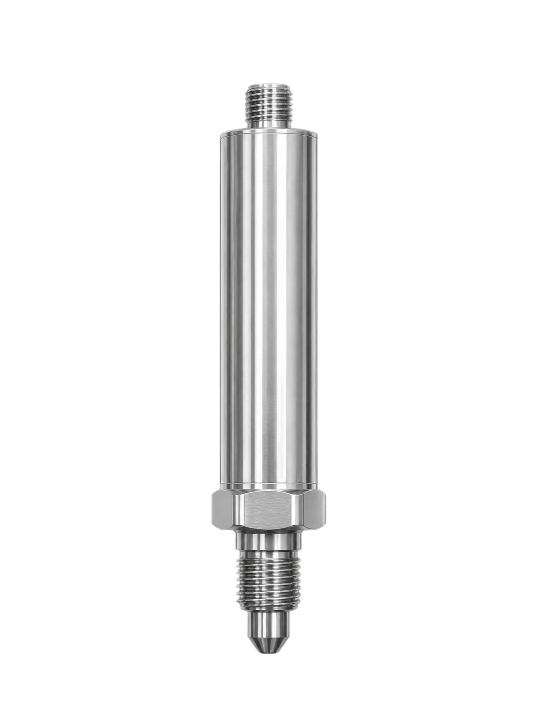 Pressure sensor for high pressure and agressive media
